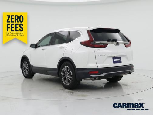 White 2020 Honda CR-V EX-L