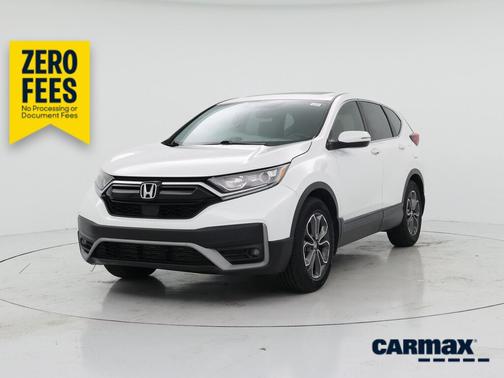 White 2020 Honda CR-V EX-L