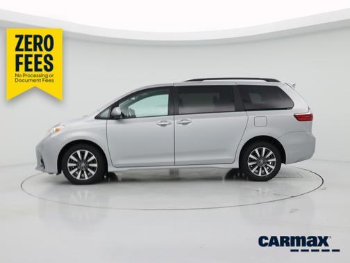 Silver 2020 Toyota Sienna LE