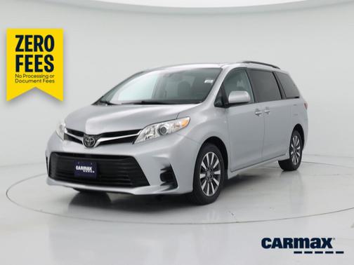 Silver 2020 Toyota Sienna LE