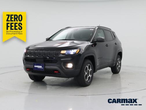 Black 2022 Jeep Compass Trailhawk