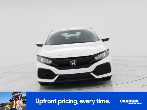 White 2017 Honda Civic LX