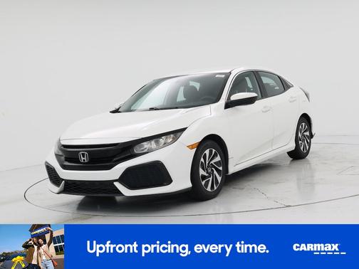 White 2017 Honda Civic LX