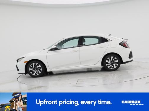White 2017 Honda Civic LX