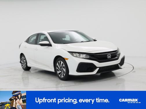 White 2017 Honda Civic LX