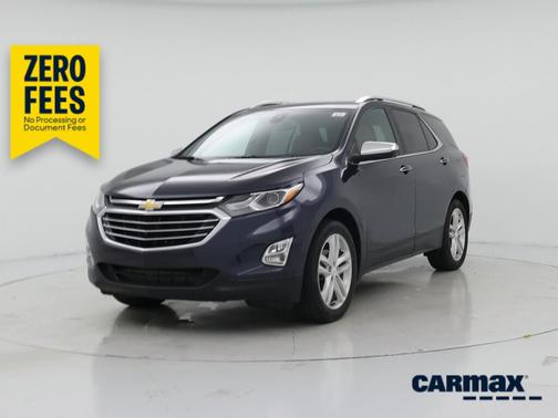 Blue 2018 Chevrolet Equinox Premier