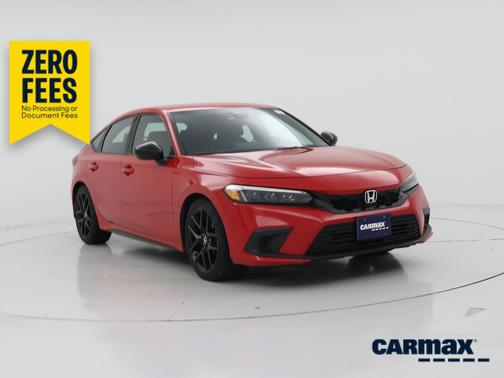 Red 2024 Honda Civic Sport