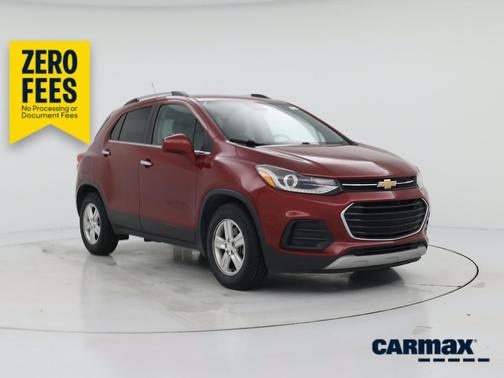 Red 2018 Chevrolet Trax LT