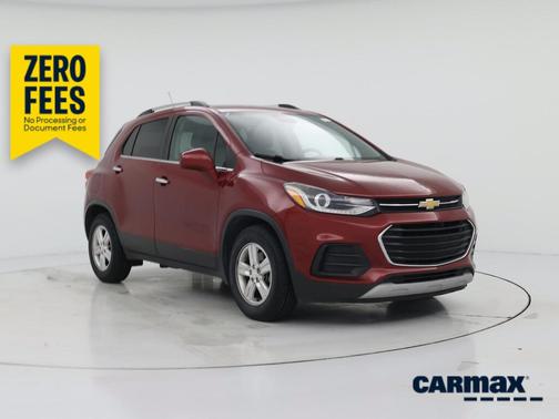 Red 2018 Chevrolet Trax LT