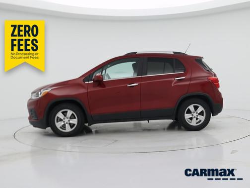 Red 2018 Chevrolet Trax LT