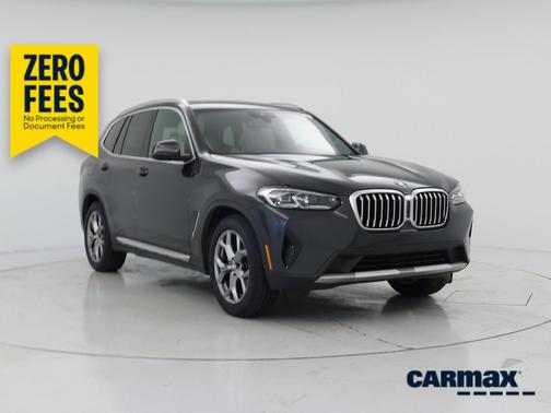 Black 2023 BMW X3 sDrive30i
