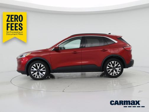 Red 2020 Ford Escape SEL
