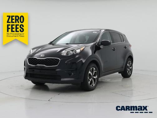 Black 2022 Kia Sportage LX