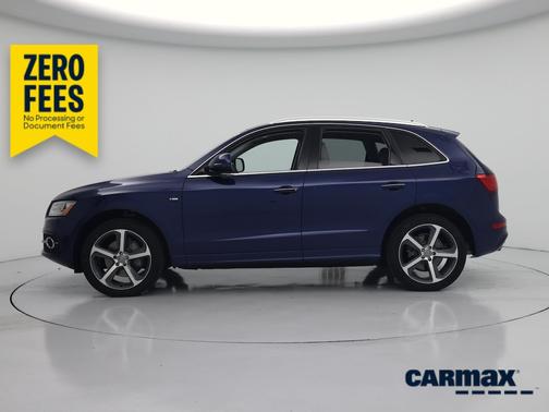 Blue 2016 Audi Q5 Premium Plus
