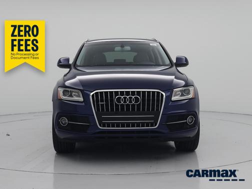 Blue 2016 Audi Q5 Premium Plus