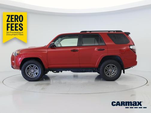Red 2021 Toyota 4Runner Venture