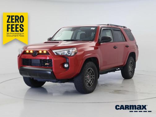 Red 2021 Toyota 4Runner Venture