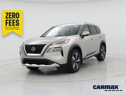 Silver 2022 Nissan Rogue Platinum