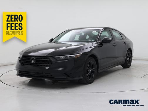 Black 2025 Honda Accord SE