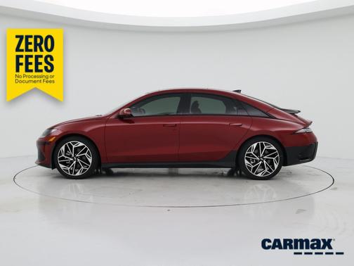 Red 2024 Hyundai IONIQ 6 Limited