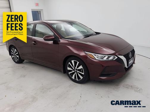 Red 2023 Nissan Sentra SV