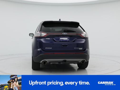 Blue 2016 Ford Edge Titanium