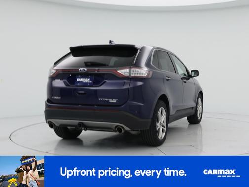 Blue 2016 Ford Edge Titanium