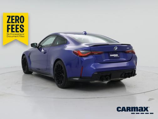 Blue 2022 BMW M4