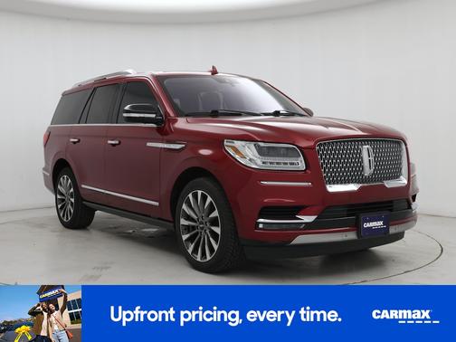 Red 2018 Lincoln Navigator Select