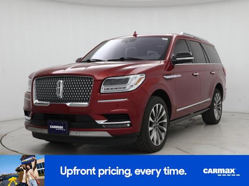 Red 2018 Lincoln Navigator Select