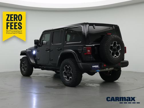 Black 2023 Jeep Wrangler 4xe Unlimited Rubicon
