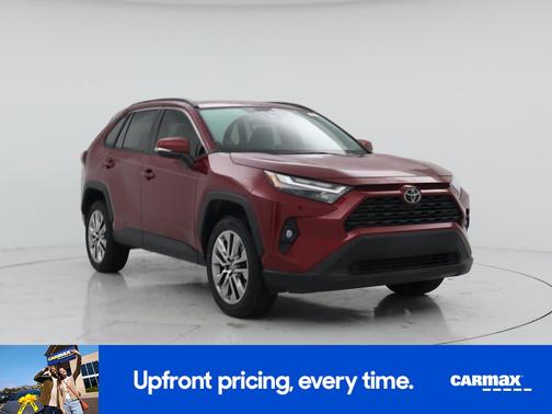 Red 2023 Toyota RAV4 XLE Premium