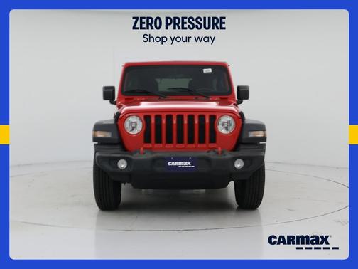 Red 2023 Jeep Wrangler Unlimited Sport S