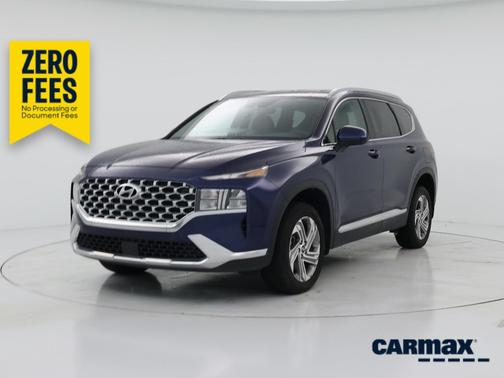 Blue 2022 Hyundai SANTA FE SEL