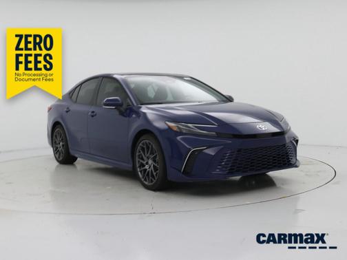Blue 2025 Toyota Camry XSE
