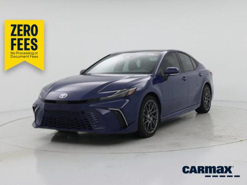 Blue 2025 Toyota Camry XSE