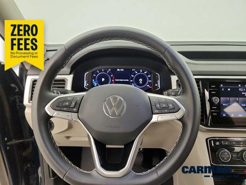Blue 2023 Volkswagen Atlas SE w/Tech