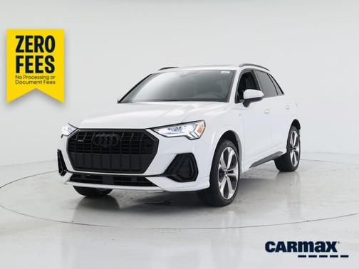 White 2022 Audi Q3 S-Line Premium Plus