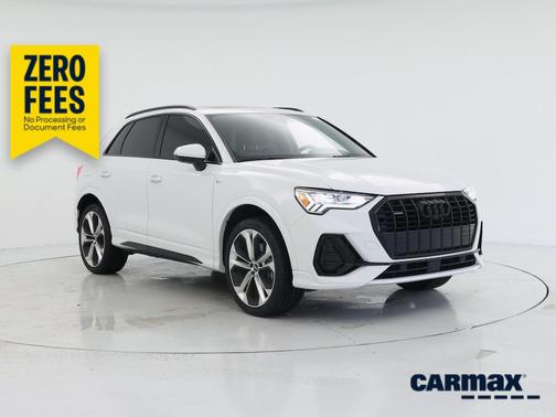 White 2022 Audi Q3 S-Line Premium Plus
