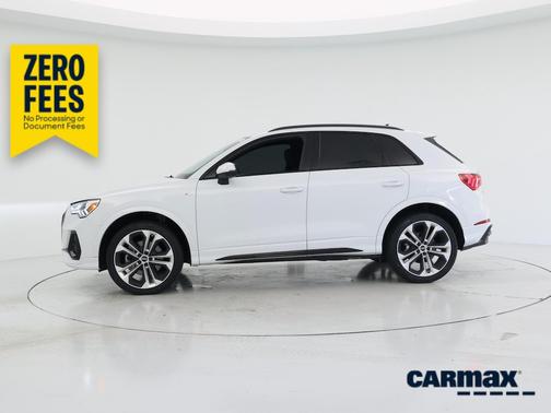 White 2022 Audi Q3 S-Line Premium Plus