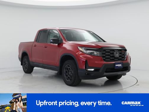 Red 2025 Honda Ridgeline TrailSport+