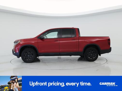 Red 2025 Honda Ridgeline TrailSport+