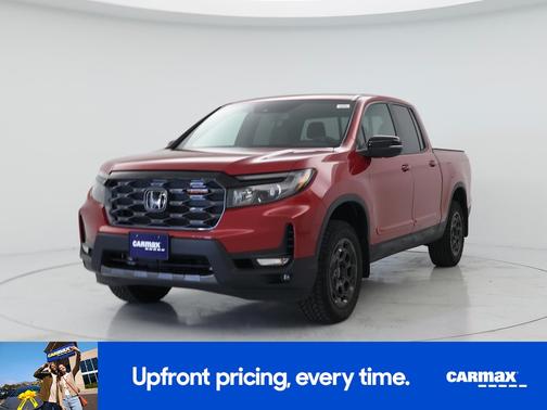 Red 2025 Honda Ridgeline TrailSport+