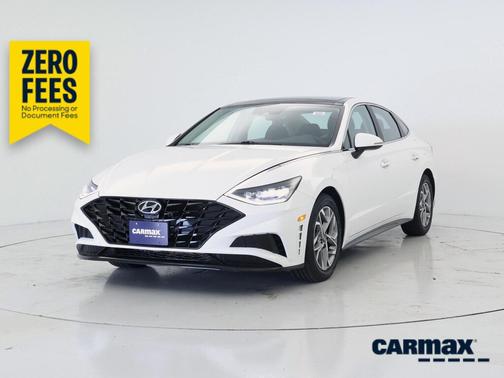 White 2023 Hyundai SONATA SEL