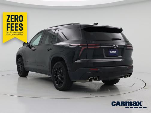 Black 2025 Chevrolet Traverse LT