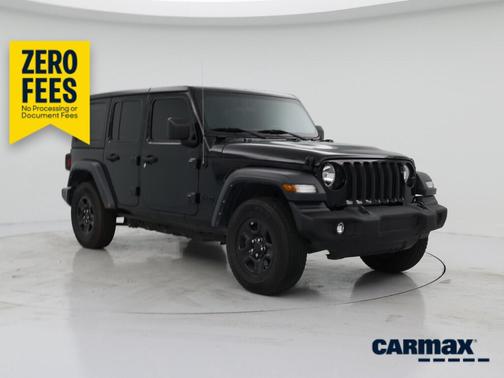Black 2023 Jeep Wrangler Unlimited Sport