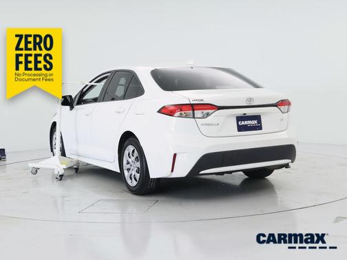 White 2022 Toyota Corolla LE