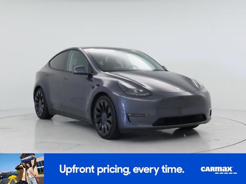 Gray 2022 Tesla Model Y Performance