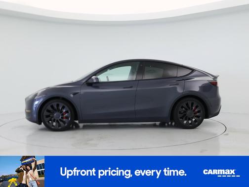 Gray 2022 Tesla Model Y Performance