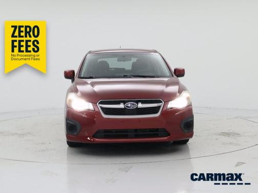 Red 2014 Subaru Impreza 2.0I Premium
